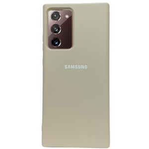Brown Original Silicone case for Samsung Note 20