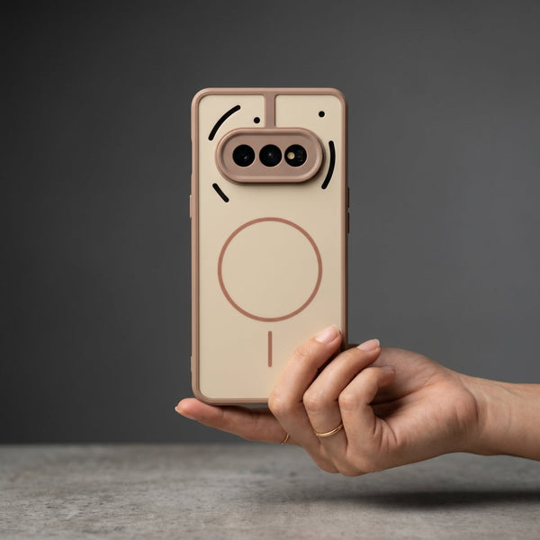 GripMate Brown Silicone case for Nothing Phone 3a