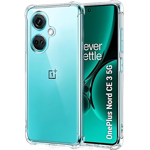 SilicaClear Transparent Silicone Case for Oneplus Nord Ce 3