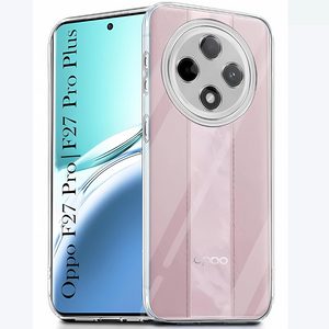 SilicaClear Transparent Silicone Case for Oppo F27 Pro Plus