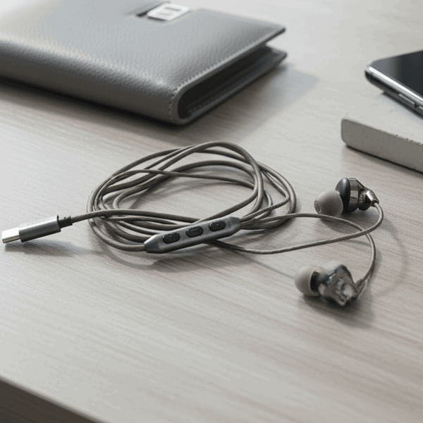 Wired Earphone TYPE-C with Microphone (Compatible with Only Android)