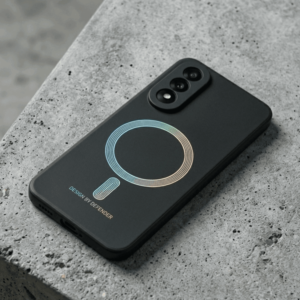 Black DEFEND Rainbow Case for Oneplus Nord 5