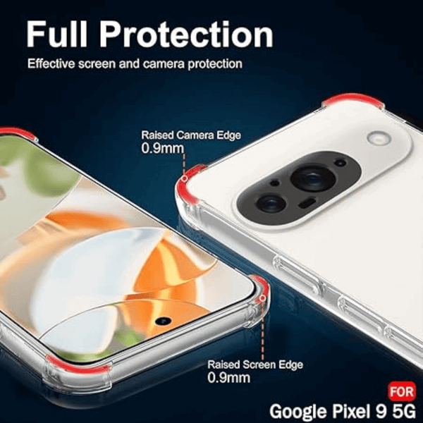 SilicaClear Transparent Silicone Case for Google Pixel 9 Pro