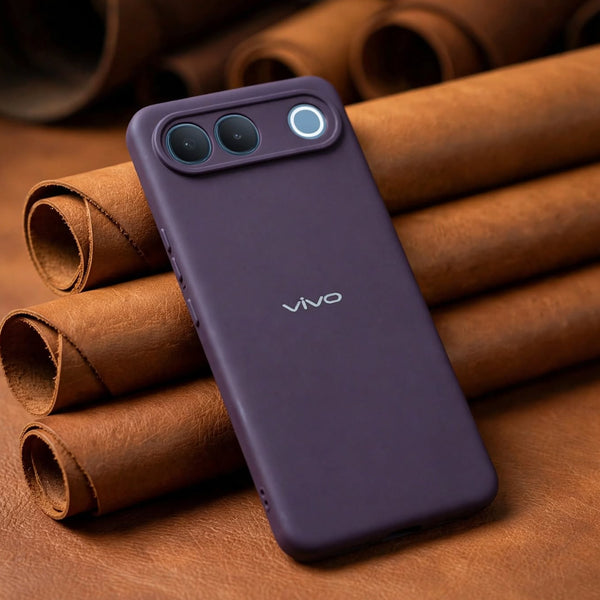 Deep Purple Camera Original Silicone case for Vivo S2