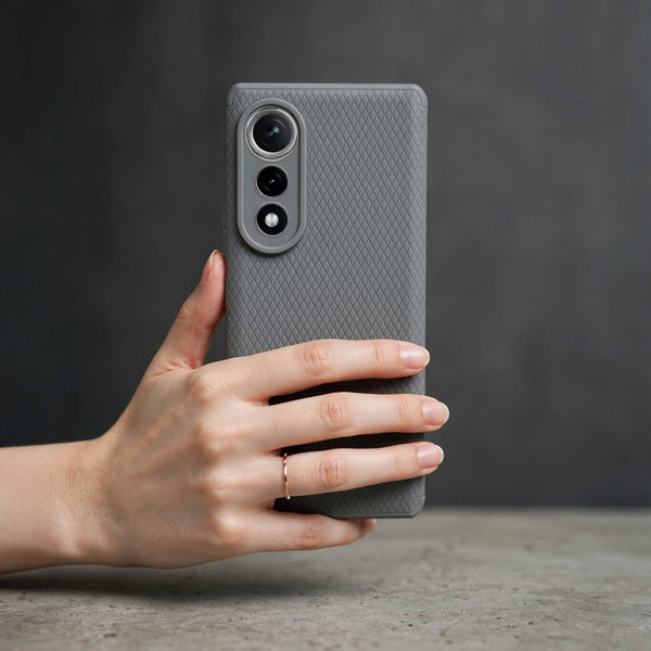 Grey Line Wave Silicone Case for Tecno Pova Curve 5G