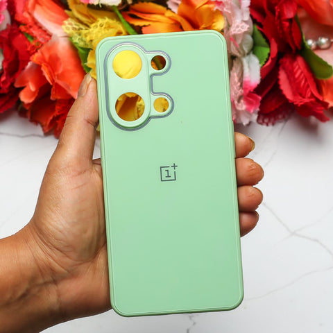 Light Green camera Safe mirror case for Oneplus Nord 3