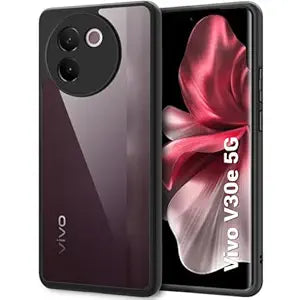 Hybrid Shockproof Transparent Silicone Case for Vivo V30e