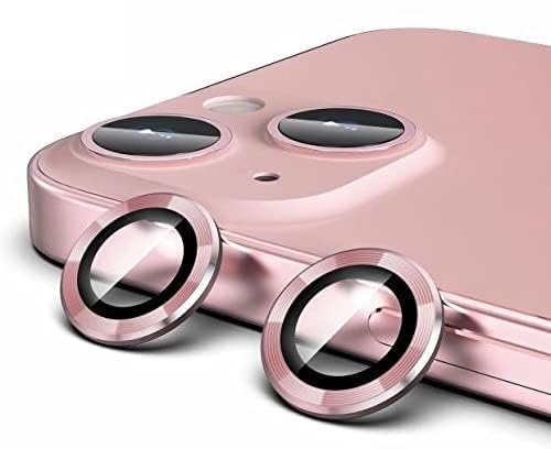 Pink Metallic camera ring lens guard for Apple iphone 11