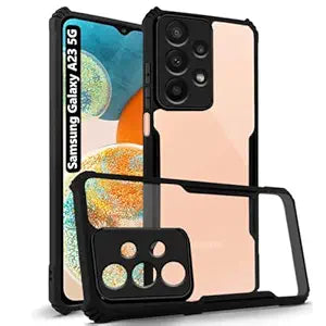 Hybrid Shockproof silicone protective transparent Case for Samsung A23 5G