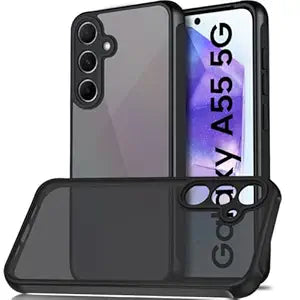 Hybrid Shockproof silicone protective transparent Case for Samsung A55 5G