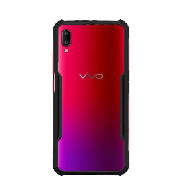 Shockproof protective transparent Silicone Case for Vivo V11 Pro