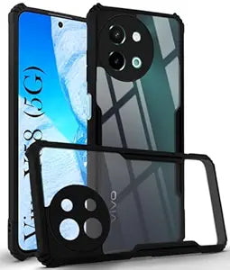 Hybrid Shockproof protective transparent Silicone Case for Vivo Y58 5g
