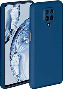 Cosmic Blue Camera Original Silicone Case for Redmi Note 9 Pro