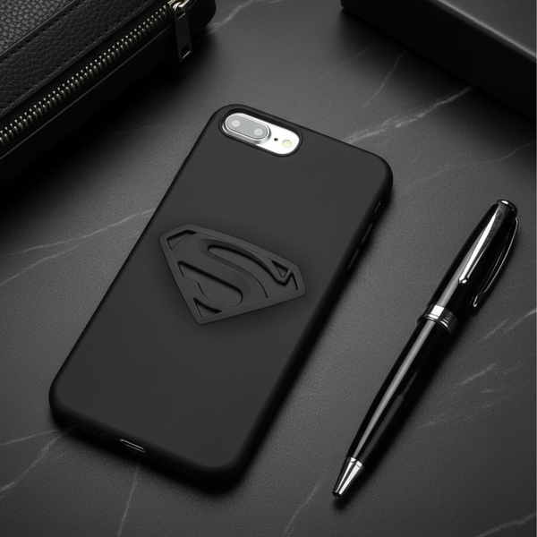 Superhero-S Engraved silicon Case for Apple Iphone 7 Plus
