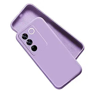 Purple Camera Original Silicone case for Vivo V29