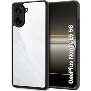 Hybrid Shockproof transparent Silicone Case for Oneplus Nord Ce 5