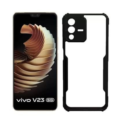 Shockproof protective transparent Silicone Case for Vivo V23 Pro