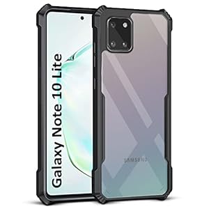 Shockproof protective transparent Silicone Case for Samsung note 10 lite