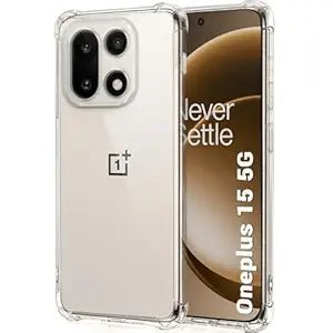 SilicaClear Transparent Silicone Case for Oneplus 15