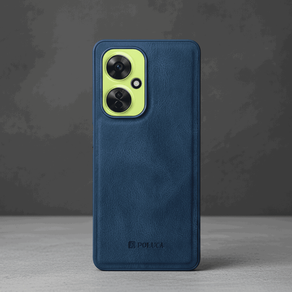 Dark Blue Standard Leather Case for Oneplus Nord Ce 3 Lite