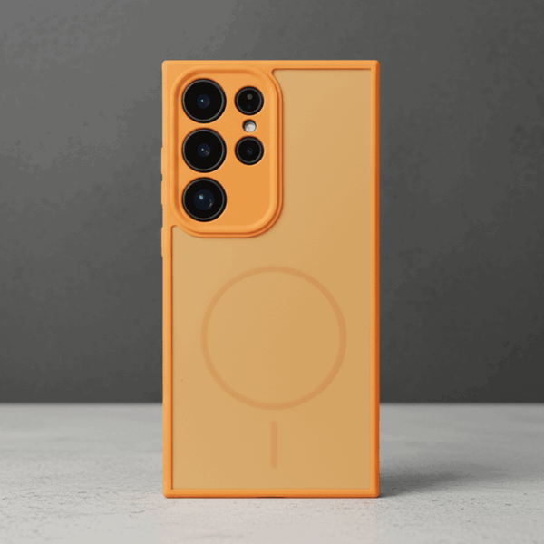 GripMate Orange Silicone case for Samsung S24 Ultra