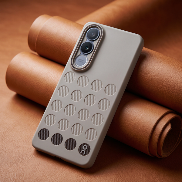 Stack Grey Silicone Case for Vivo V70 FE