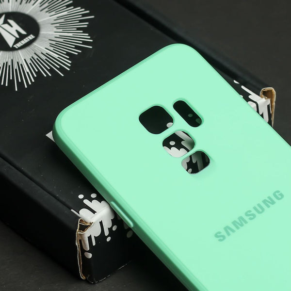 Light Blue Candy Silicone Case for Samsung S9 Plus