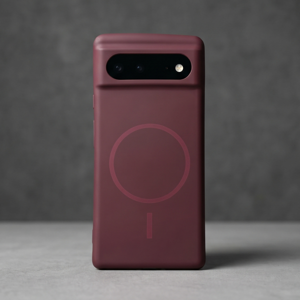 CAVEN Dark Pink (OC) Silicone case for Google Pixel 6