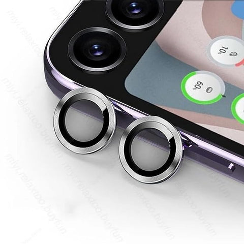 Silver Metallic camera ring lens guard for Samsung Galaxy Z Flip 5
