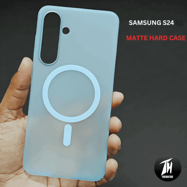 Blue Paper Matte Magsafe Case for Samsung A35