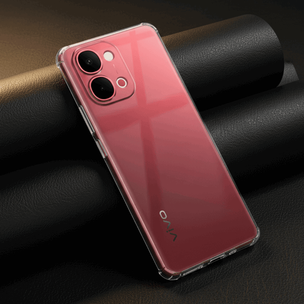 SilicaClear Transparent Silicone Case for Vivo Y51 Pro