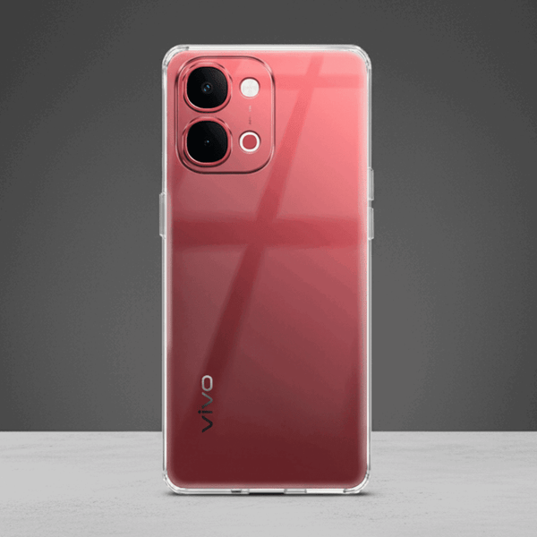 SilicaClear Transparent Silicone Case for Vivo T5X