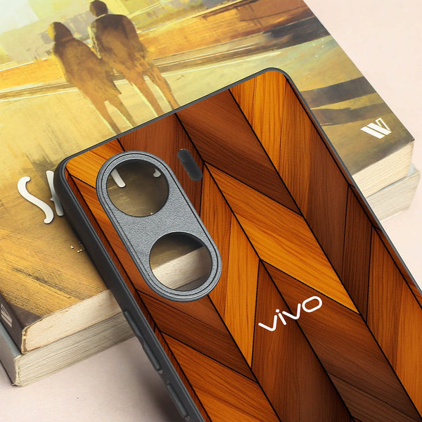 V-Wood Luxe metal back case for Vivo V29e