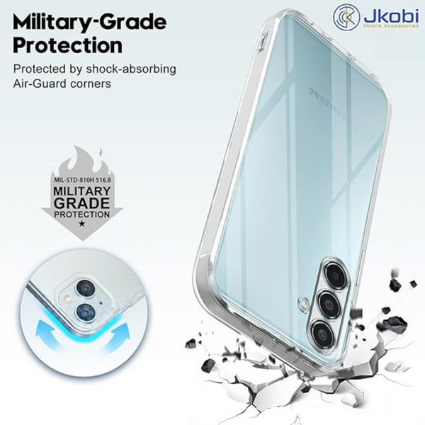 SilicaClear Transparent Silicone Case for Samsung F35