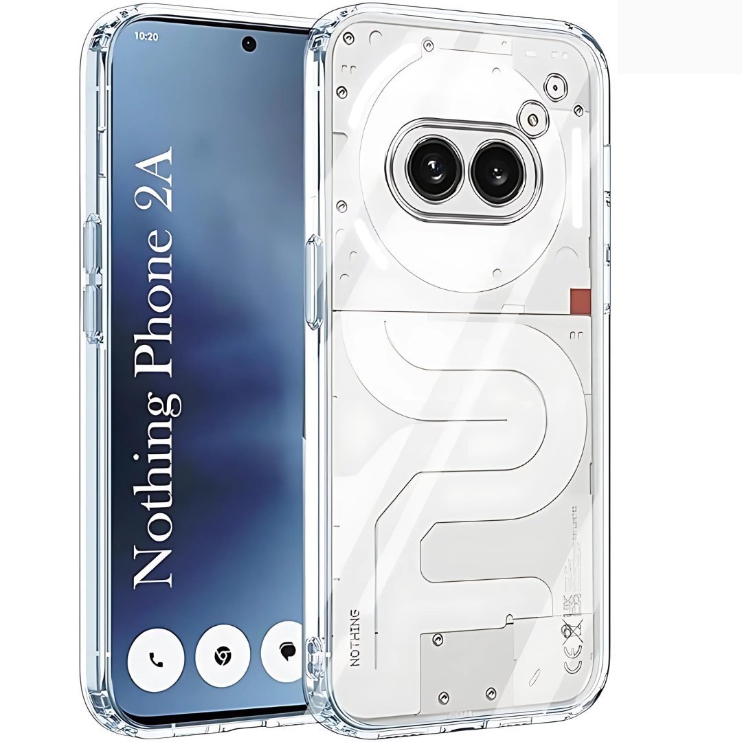 SilicaClear Transparent Silicone Case for nothing Phone 2a