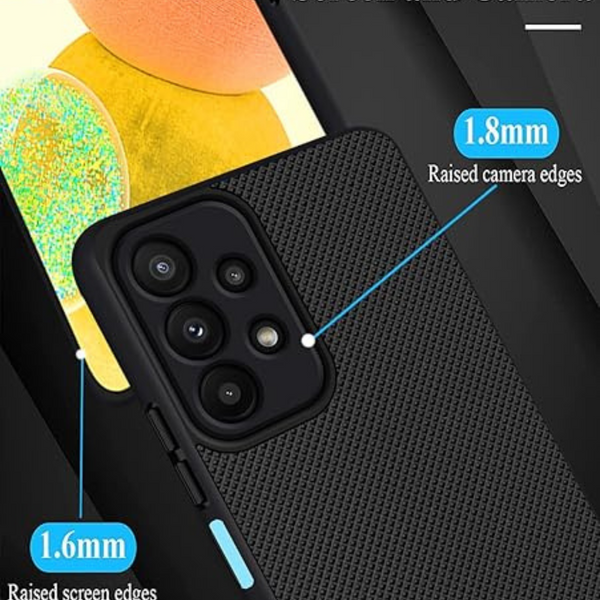 Black Niukin Silicone Case for Samsung A23