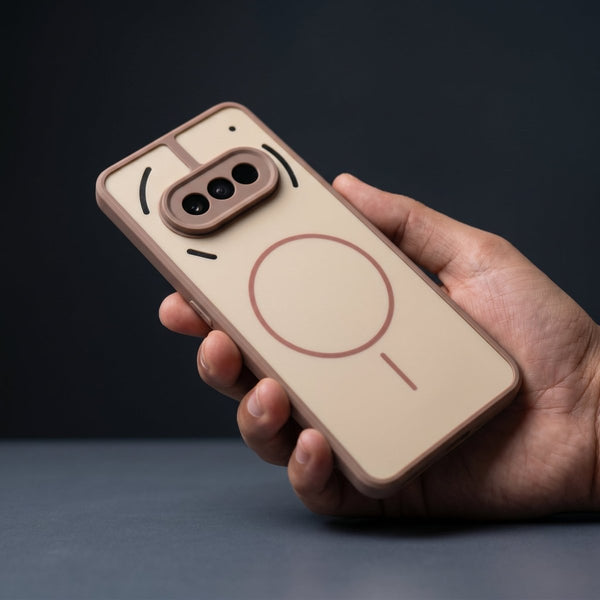 GripMate Brown Silicone case for Nothing Phone 3a