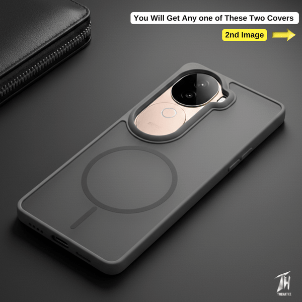 KYRON Grey Matte  Case for Vivo V40e