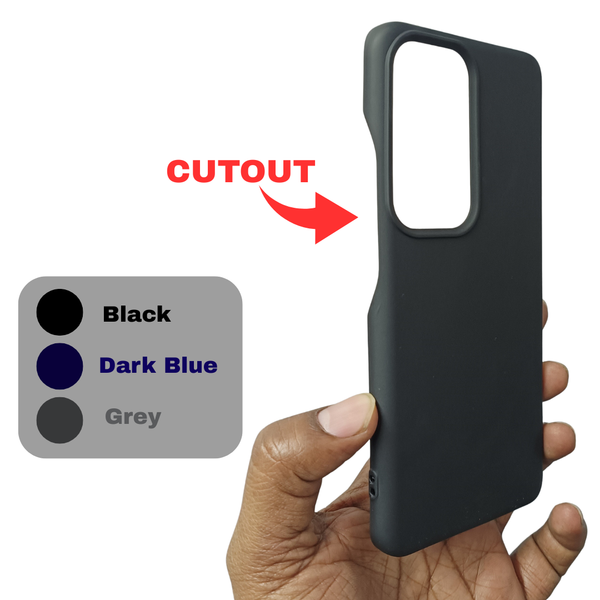 Black Silicone Case for Oneplus Nord 2