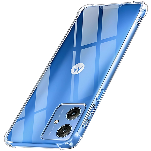 SilicaClear Transparent Silicone Case for Motorola G64