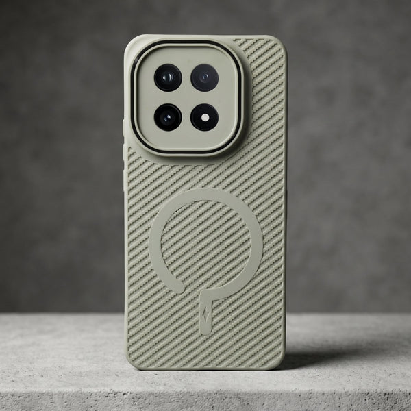 Gripon Grey Silicone Case for iQOO 15