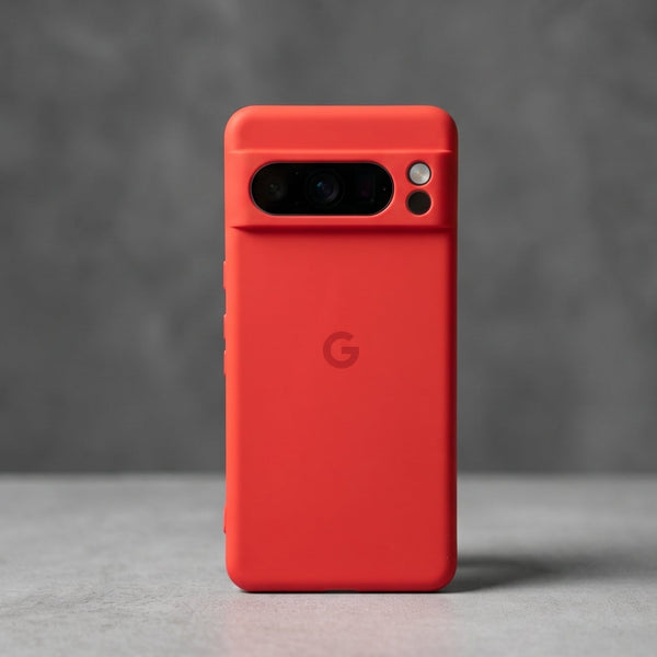 Red Camera Original Silicone case for Google Pixel 8 Pro