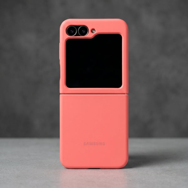Orange Original Silicone case for Samsung Galaxy Z FLIP 6