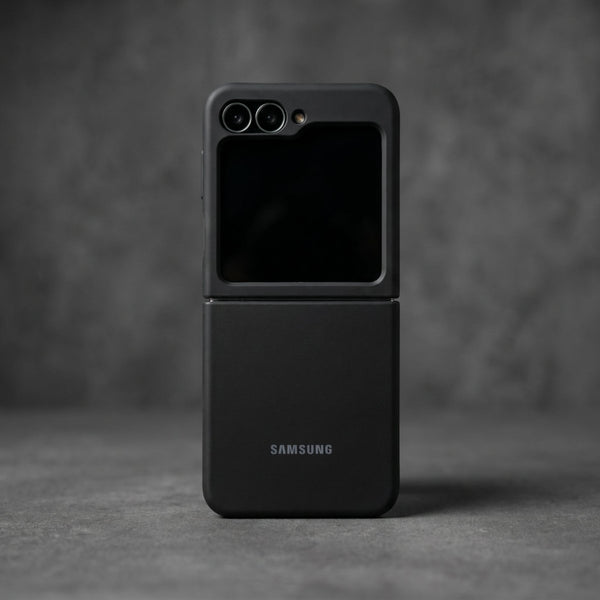 Black Original Silicone case for Samsung Galaxy Z FLIP 6