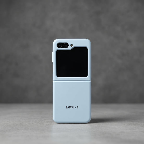 Light Blue Original Silicone case for Samsung Galaxy Z FLIP 5