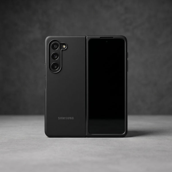 Black Original Silicone case for Samsung Z Fold 5 5G
