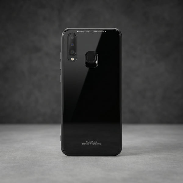 Black Glass case for Oppo A9 2020