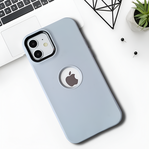Spoov Grey Silicone Case for Apple iphone 12