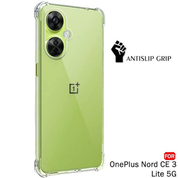 SilicaClear Transparent Silicone Case for Oneplus Nord Ce 3 Lite