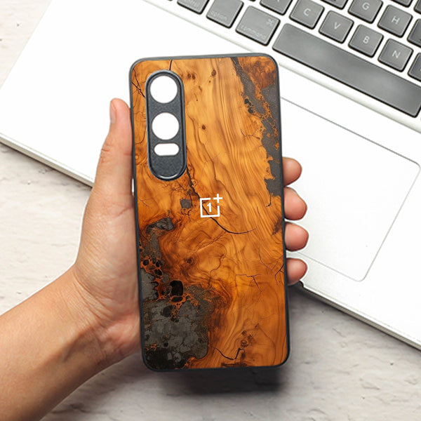 Lava Oak metal back case for Oneplus Nord CE 4 Lite